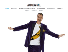 Tablet Screenshot of andrewgill.com.au